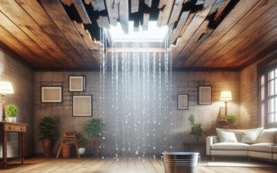 Perdita d’acqua dal soffitto: cosa fare subito per limitare i danni