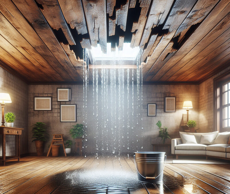 Perdita d’acqua dal soffitto: cosa fare subito per limitare i danni